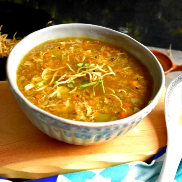 Chicken Manchow Soup 4