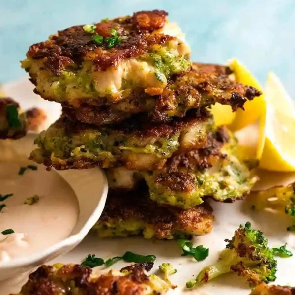Chicken and Broccoli Fritters 1