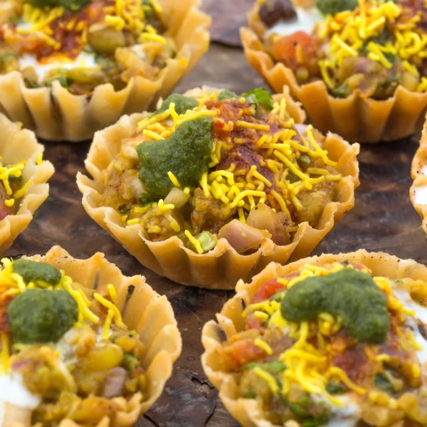 Spicy Green Aloo Chaat 1