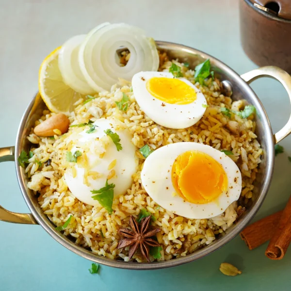 Egg Biryani 4