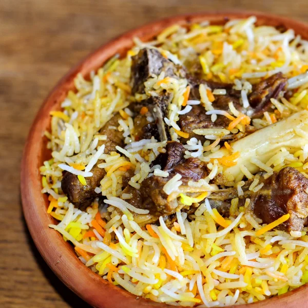 Mutton biryani 4