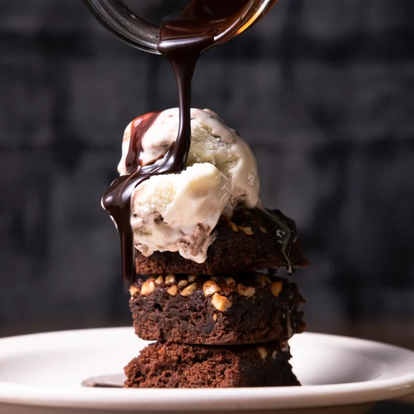 Brownie Sizzler with Ice Cream-1