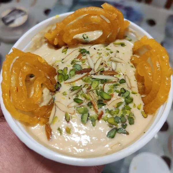 Jalebi with Rabri-2