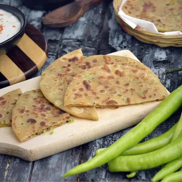 Mirchi Paratha-3