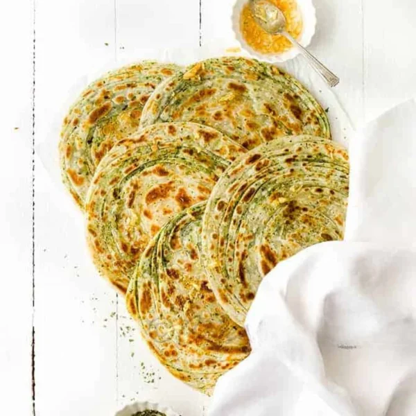 Pudina Parantha-3